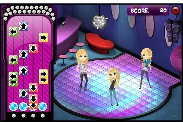 Dance Party Game Screenshot - Cazmo Planet free MMO