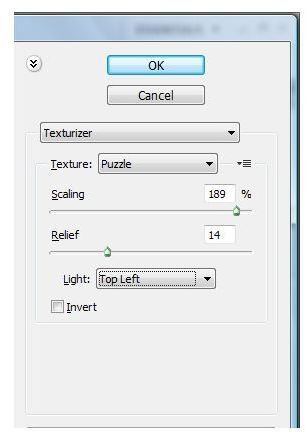 Texturizer Menu