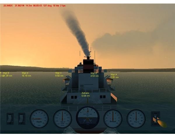 man cargo ship in virtual sailor 7