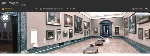 Screenshot 360 Degree Art Museums