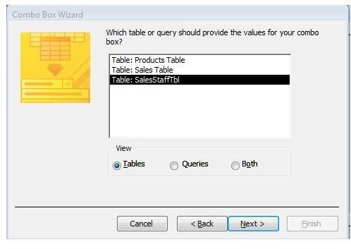 Table Value Wizard