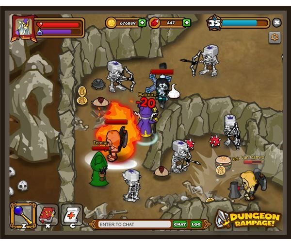 dungeon rampage hack games