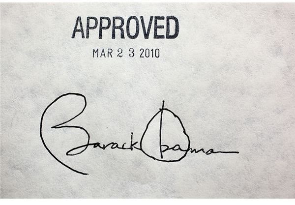 Obama Signs Healthcare Bill into Law
