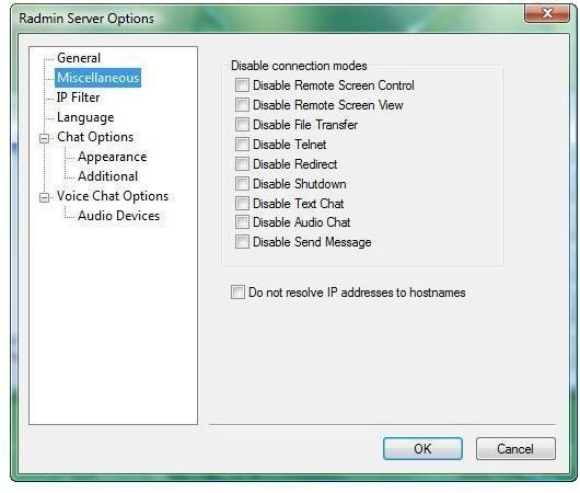 Security Features of Radmin Remote Access Software