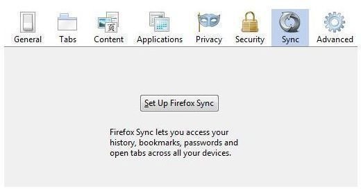 Firefox 4 - Firefox Sync