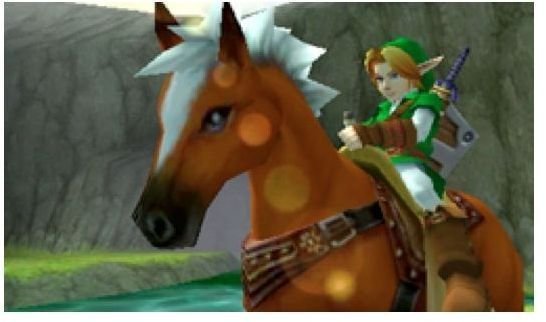 Epona in Ocarina of Time 3DS