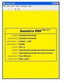 Sumatra PDF product screenshot