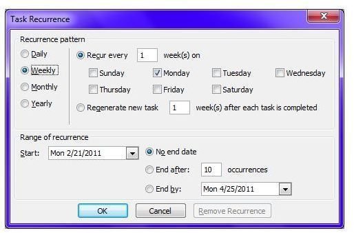 Calender Planning - MS Outlook Tasks | How to Create Task and Subtask in MS Outlook