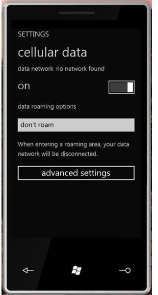 Windows Phone 7 Metro User Interface