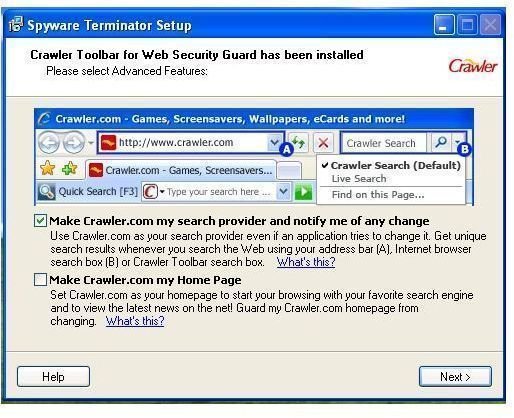 A Guide to remove Crawler Search from IE and Firefox