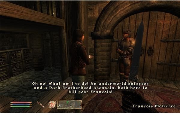 Oblivion Walkthrough - Dark Brotherhood Walkthrough - The Assassinated Man