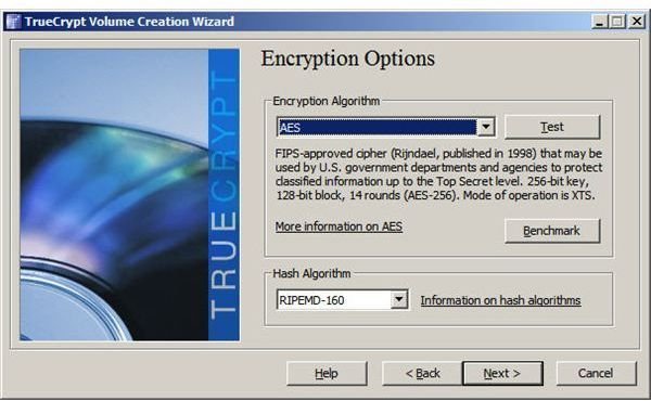 Encryption Options
