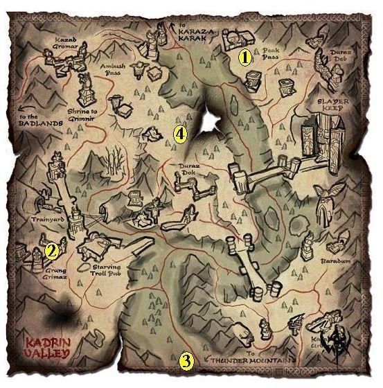 Grinding Areas in Warhammer Online - Guide To Grinding Areas in WAR - Tier 4 Zones for the Oathbearers and the Bloody Sun Boyz