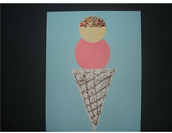 Ice Cream Cone Art