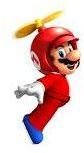 Mario in Propeller Suit