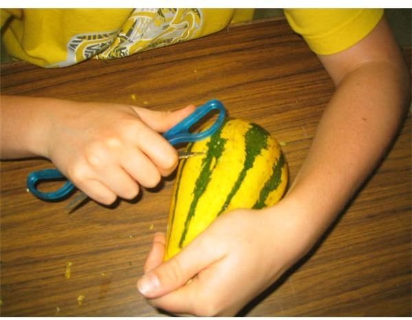 gourd etching