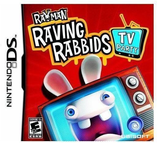 rayman raving rabbids tv party ds review