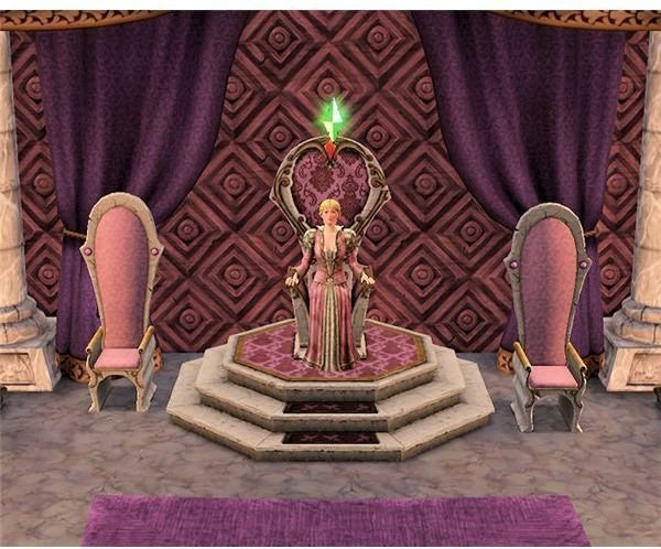 The Sims Medieval Throne Room