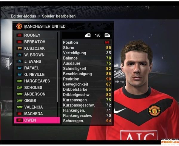 PES 2010 Statistics