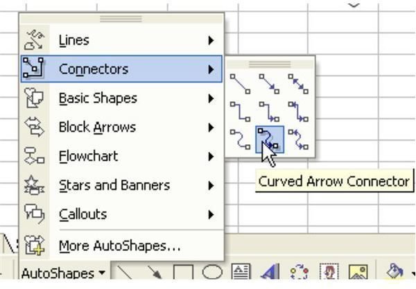 How do You Add Connectors to Join Two Autoshapes? Find Microsoft Excel Tips at BrightHub.Com