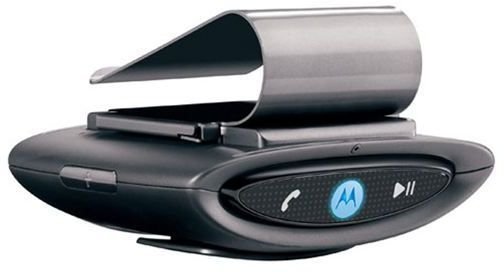 Motorola MOTOROKR T505 Bluetooth In-Car Speakerphone w/ Digital FM Transmitter