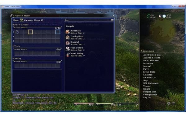Final Fantasy XIV Battle System: Real (Wo)Men Don't Use Auto Attack