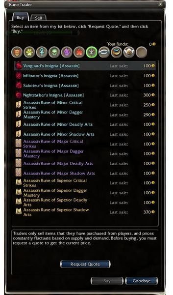 How To Rune And Gear Your Assassin At Level 20 In Guild Wars