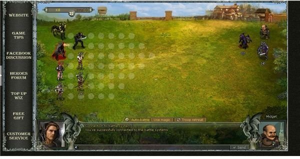 Review: Legend Of Heroes Browser Game - Choose from nine unique races