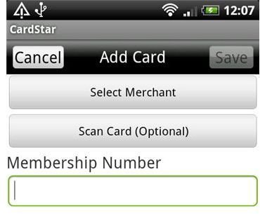 Add Card with CardStar