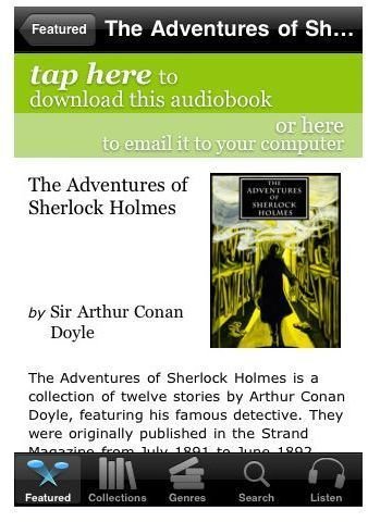 audio books app