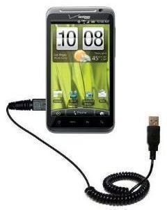 Coiled USB Cable for the HTC Thunderbolt