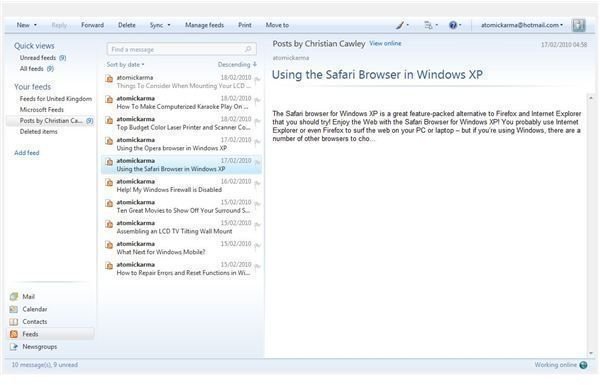 Troubleshooting Windows Mail, Windows 7 - Installing Windows Mail For Windows 7