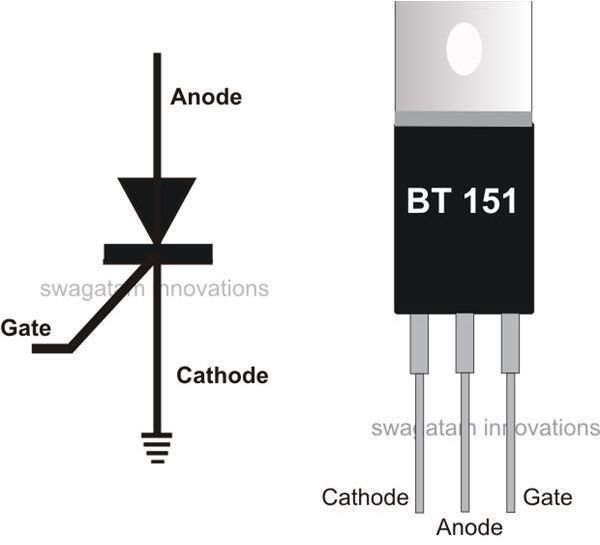 Simple Scr Circuit Diagram