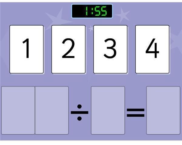 interactive whiteboard math games