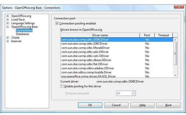 Figure 6 - Connections Options