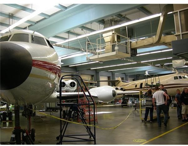 “Aircraft maintenance training facility, South Seattle Community College, Seattle, Washington” by Joe Mabel/Wikimedia Commons via GNU Free Documentation License, Version 1.2