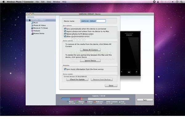 windows phone application for mac