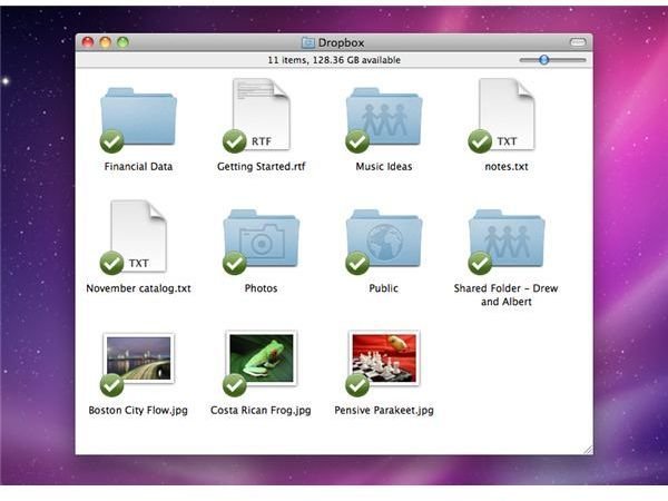 Dropbox tips: Folder view