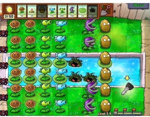 End of Level 3-4 PvZ