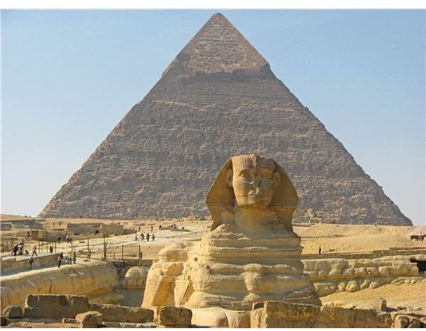 Sphinx & Pyramid