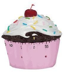 Novelty Kitchen Timers: Cupcake