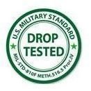 Mil drop-tested approval