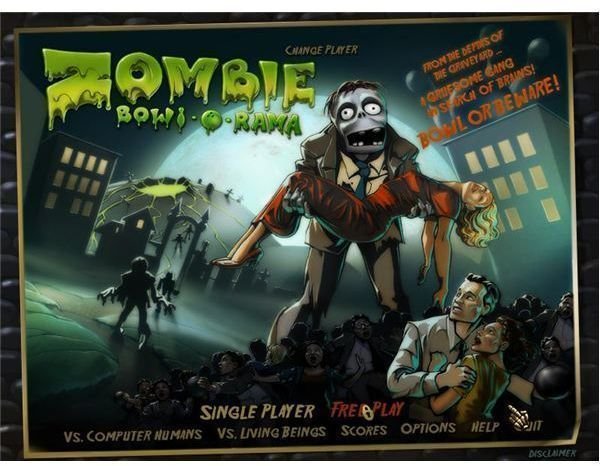 Bowling Games Fans Unite!  Zombie Bowl-A-Rama Offers Up Some Scary Free Bowling Games Fun From Big Fish Games