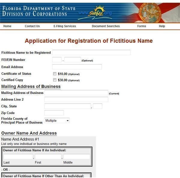 The Steps Required in Applying for a Business Name