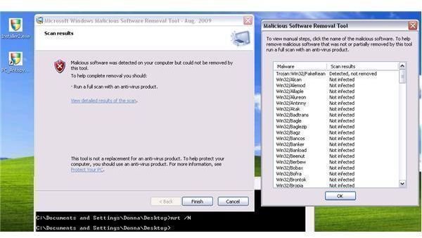 Using Microsoft Malicious Software Removal Tool (MSRT) to Remove Malware