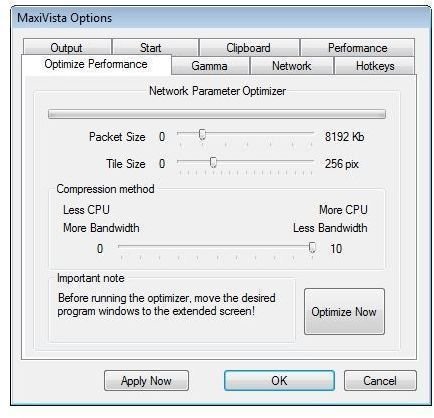 Maxivista Options Performance