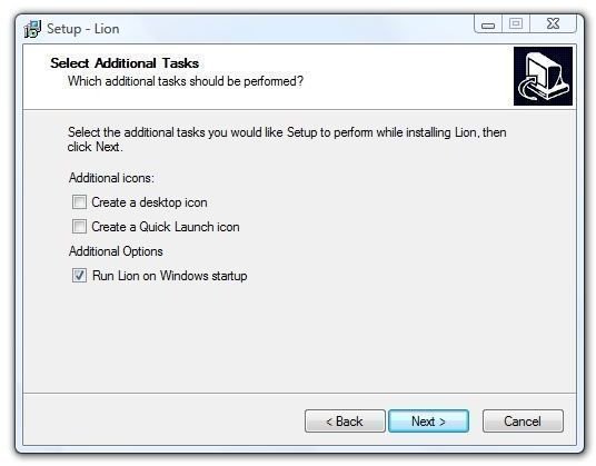 Lion Install 5 Start With Windows