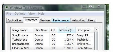 Memory Usage