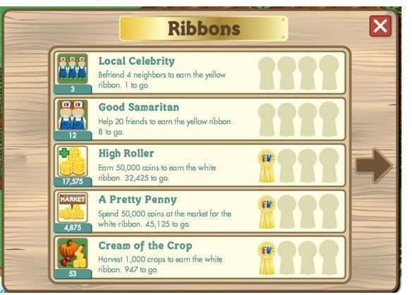 Ribbons Page 1- A beginning player