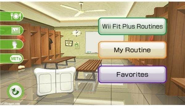 Wii Fit Plus Locker Room